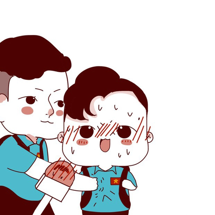 Hình Quế Ngọc Hải chibi ngộ nghĩnh