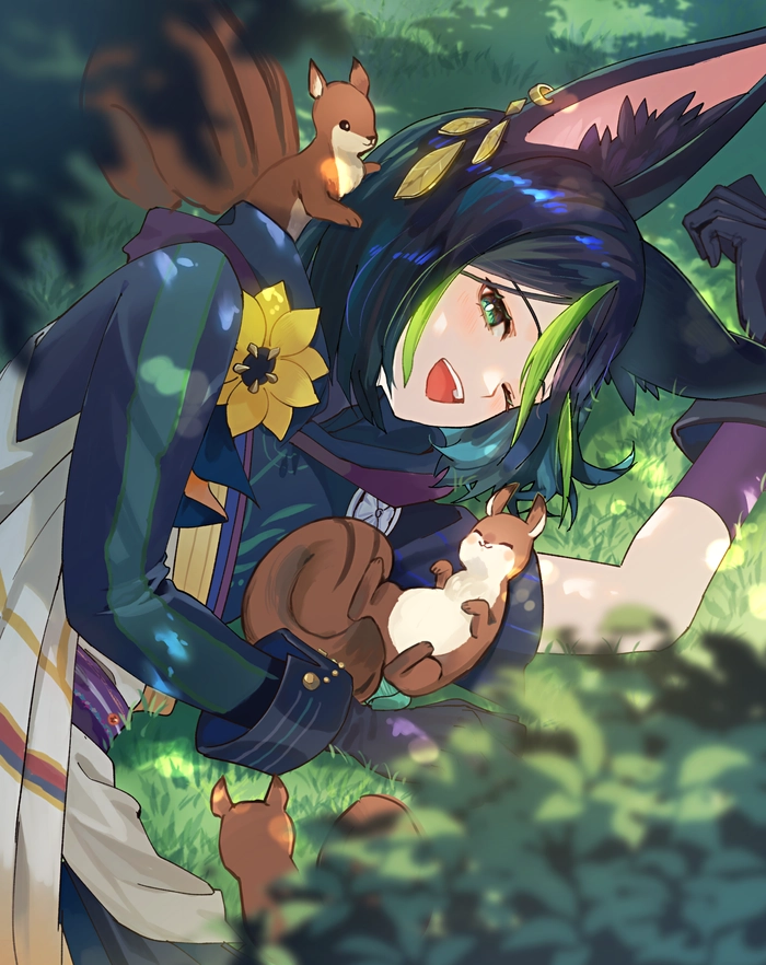 Hình Tighnari Genshin ấn tượng