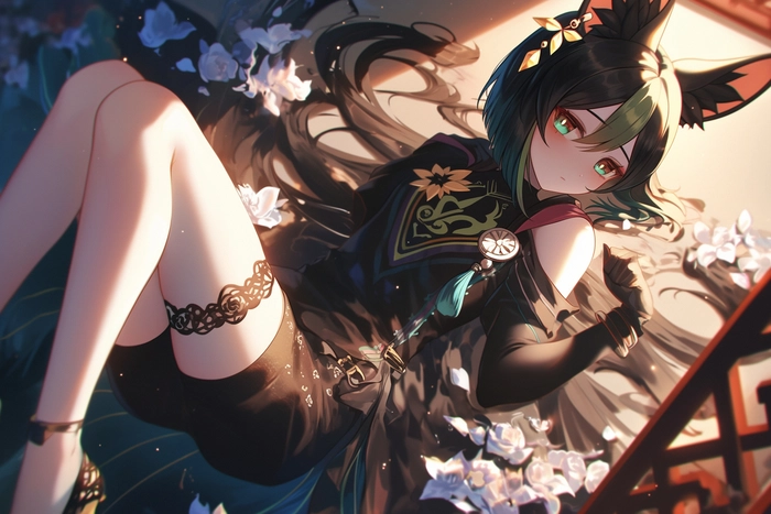 Hình Tighnari Genshin dịu dàng