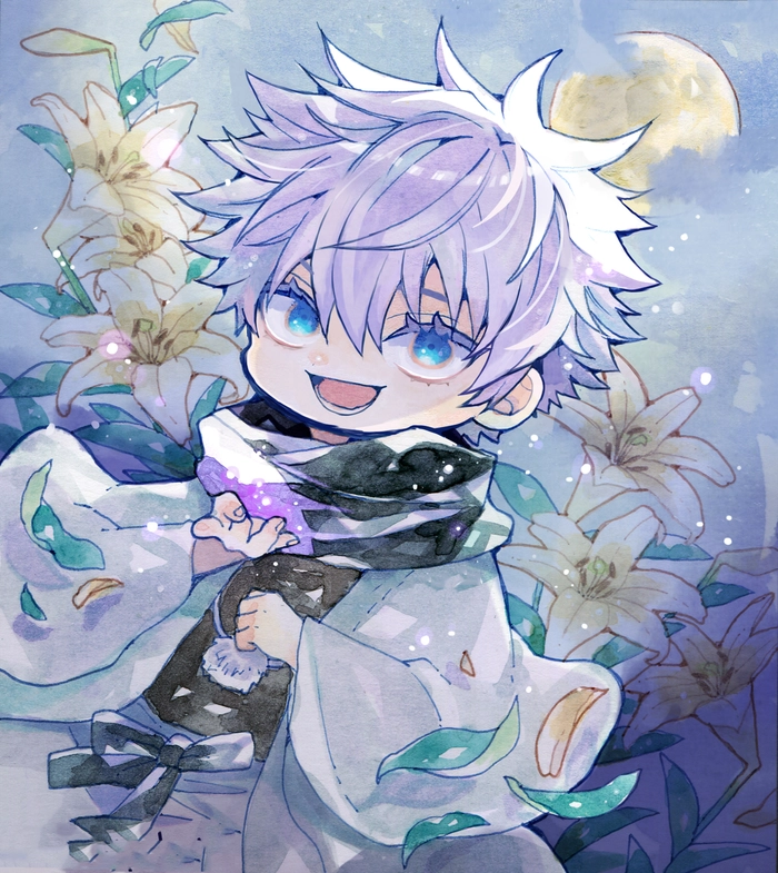 Hình ảnh Gojo chibi ngầu