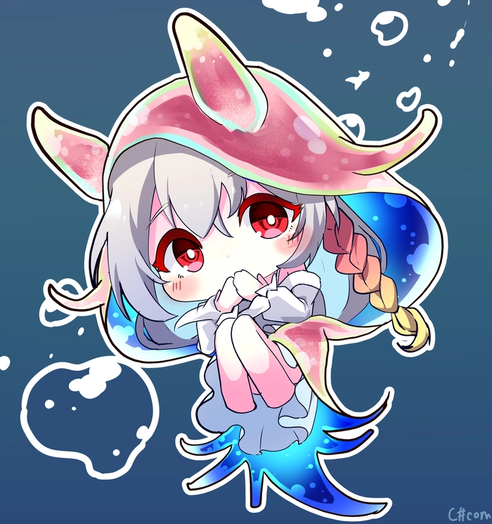 Hình anime chibi nữ cute đáng yêu