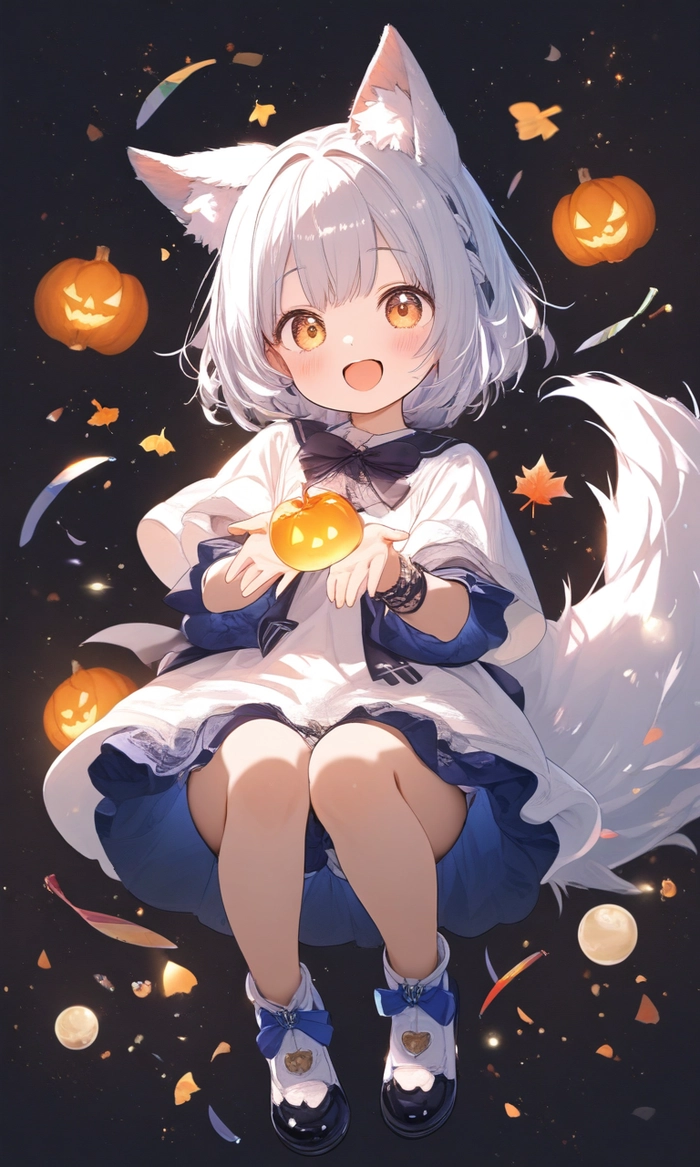 Hình anime chibi nữ cute xinh xắn