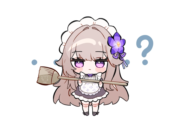 Hình avatar nữ chibi cute hoạt hình