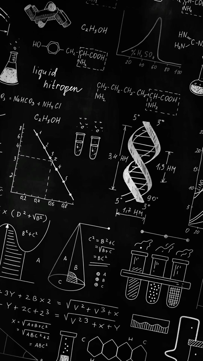 Hình biểu đồ Hóa học tối giản