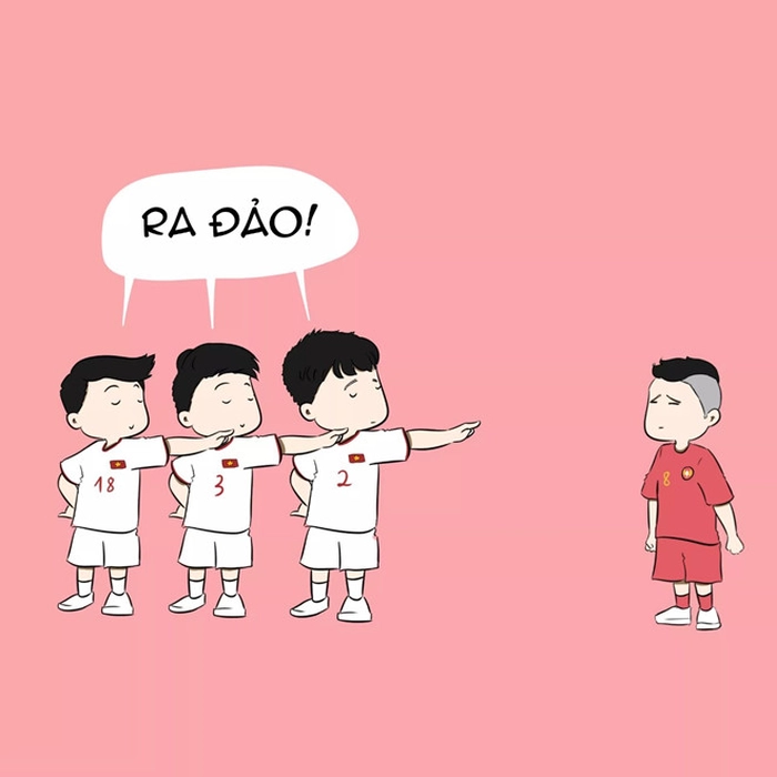 Hình chibi Quế Ngọc Hải đáng yêu