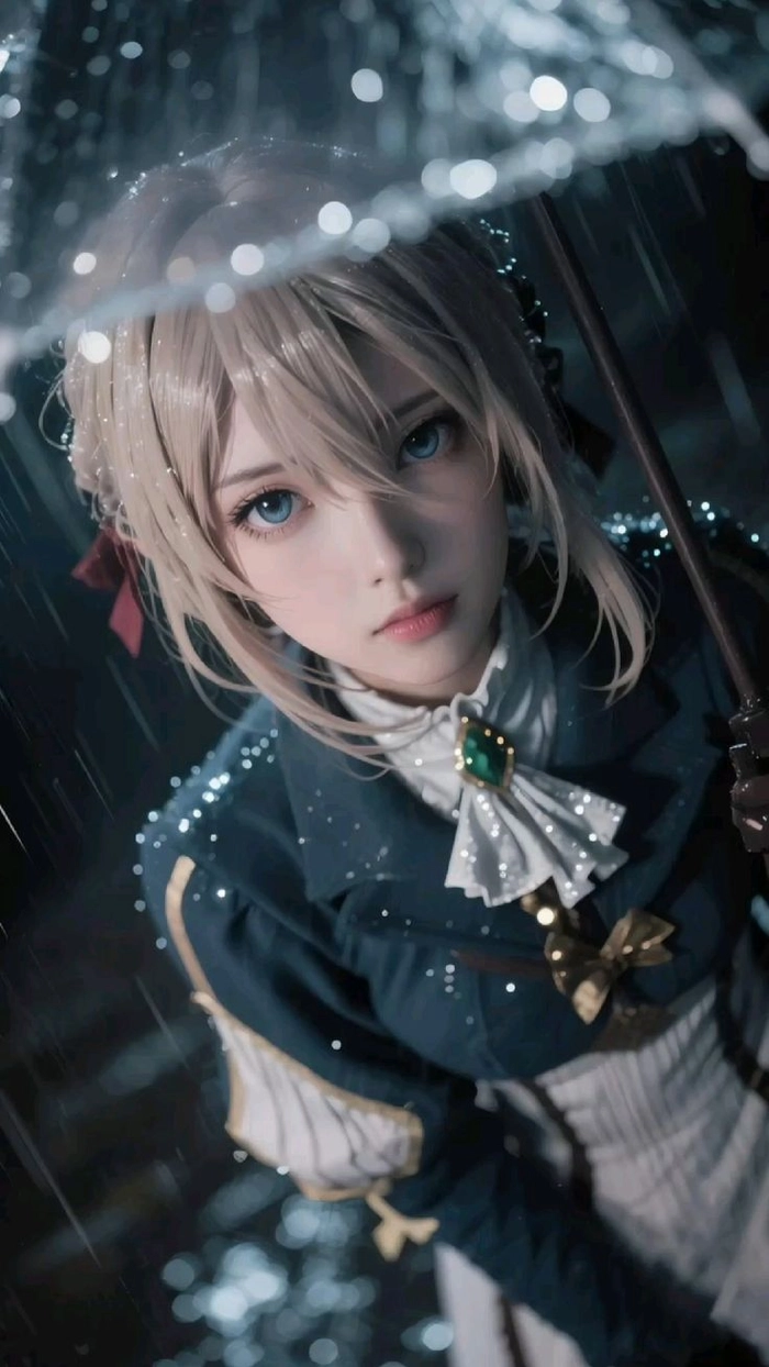 Hình cosplay Violet Evergarden