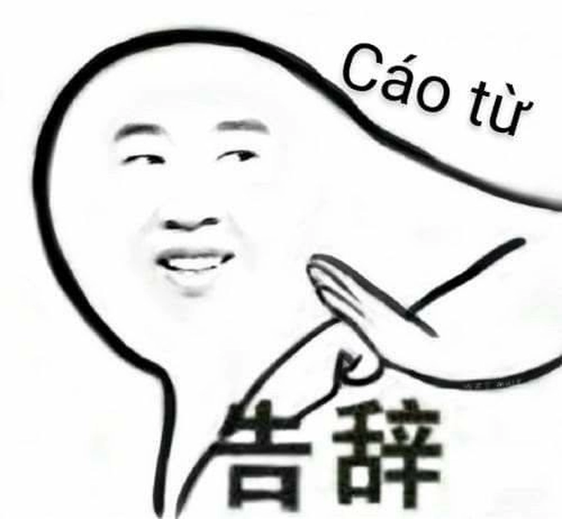 Hình meme cáo từ ngắn gọn