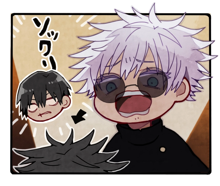 Hình nền Gojo chibi cực đẹp