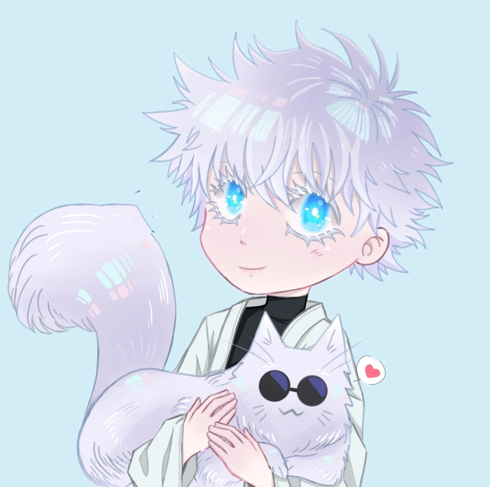 Hình nền Gojo chibi cute