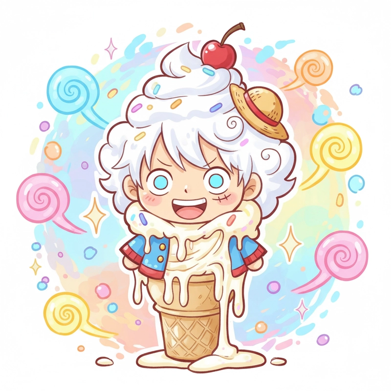 Hình nền anime Luffy chibi