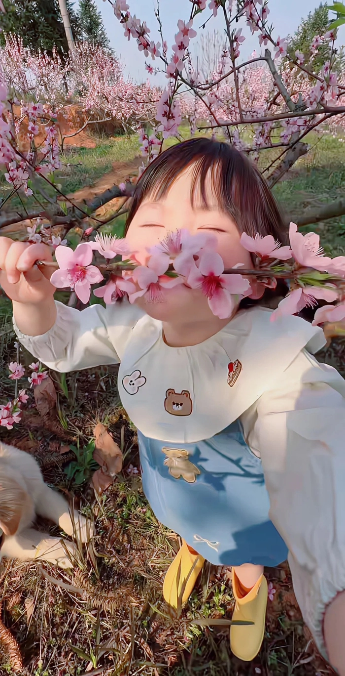 Hình nền bé gái cute làm ảnh nền đẹp