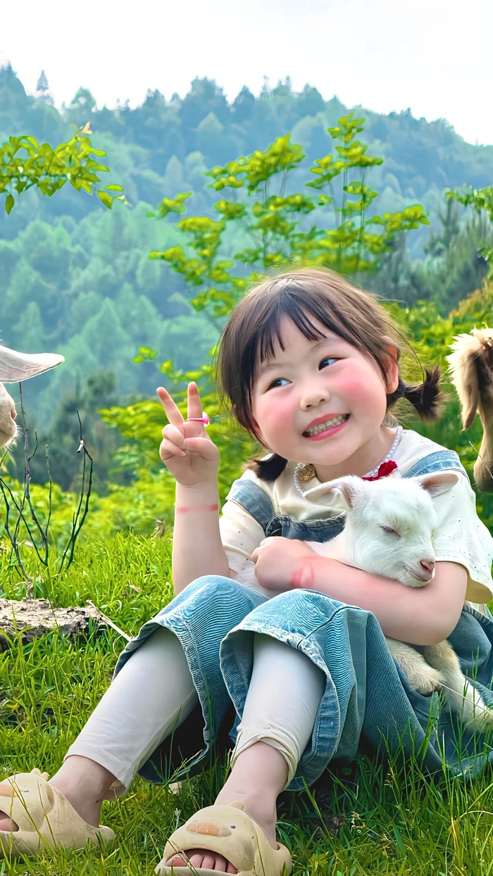 Hình nền bé gái đáng yêu siêu dễ thương