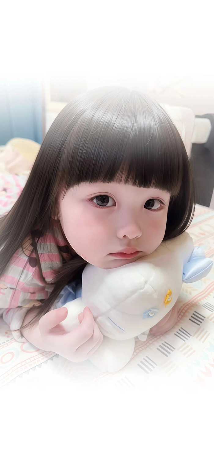 Hình nền bé gái dễ thương tinh khôi