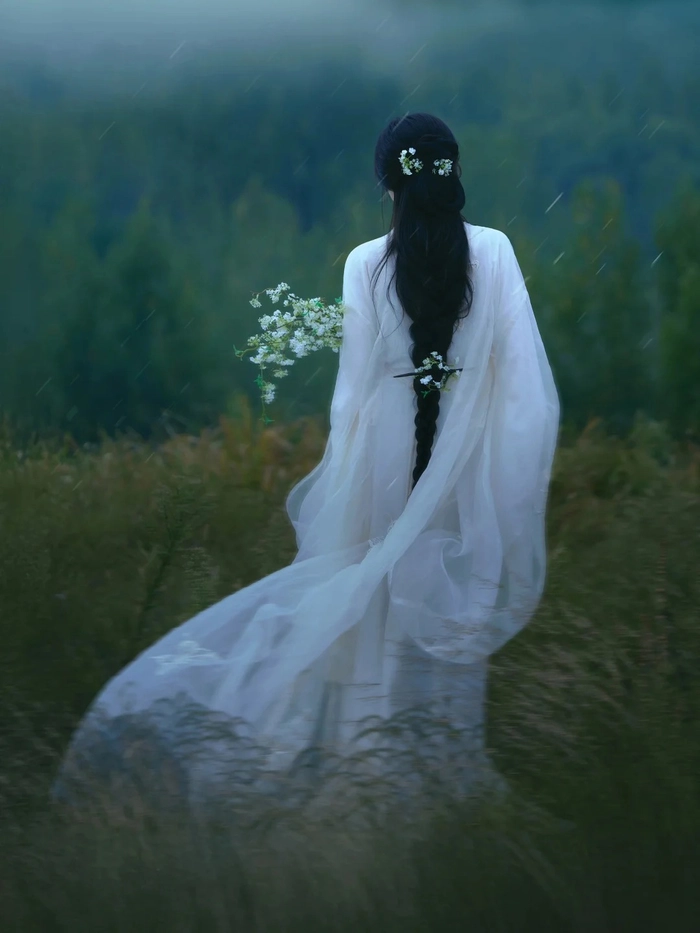 Hình nền cô gái buồn đầy tâm trạng