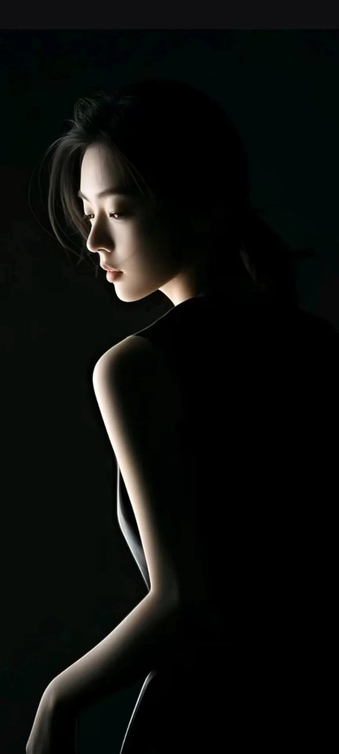 Hình nền đen ngầu con gái thần thái