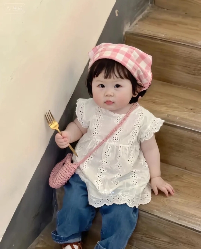 Hình nền điện thoại bé gái cute dễ thương