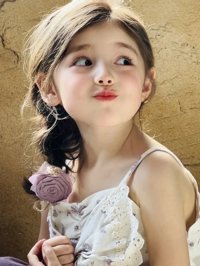 Hình nền em bé gái đáng yêu cực xinh