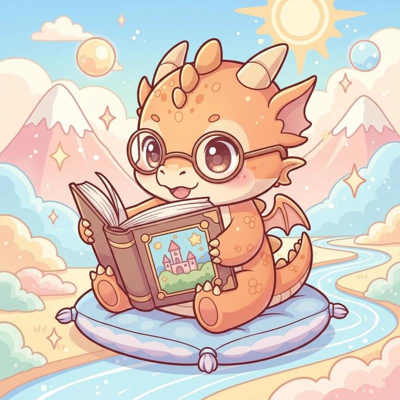 Hình rồng chibi cute thu hút