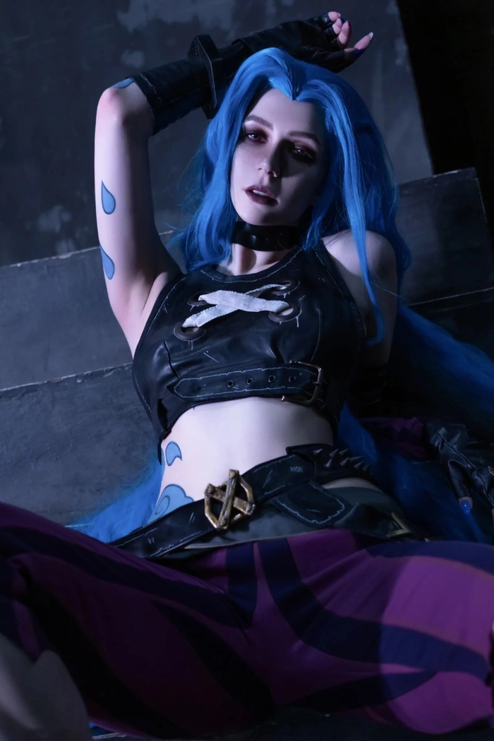 Jinx cosplay cá tính nổi bật
