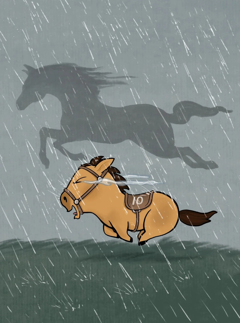 Khoảnh khắc Mã Tiểu Dã vừa chạy vừa khóc