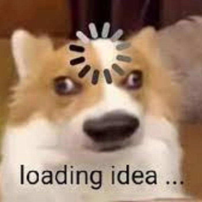 Meme chó loading chờ xử lý