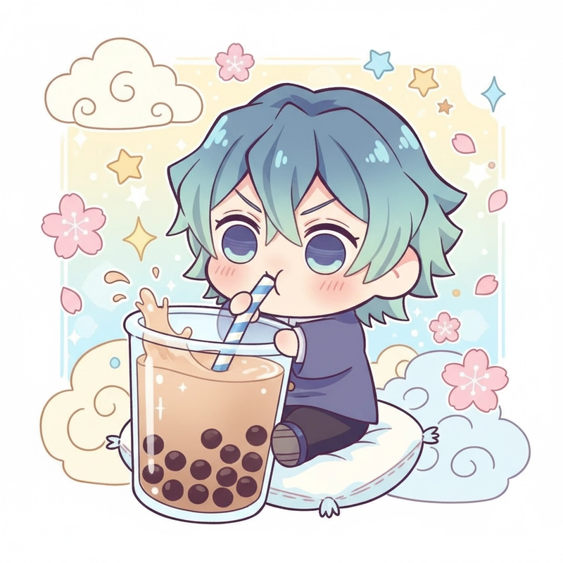 Muichiro Tokito chibi dễ thương