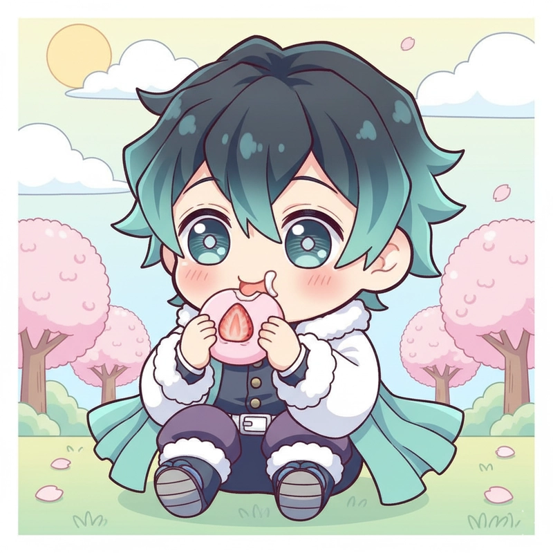 Muichiro chibi cute được fan yêu thích