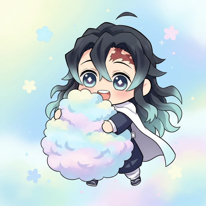 Muichiro chibi cute hài hòa