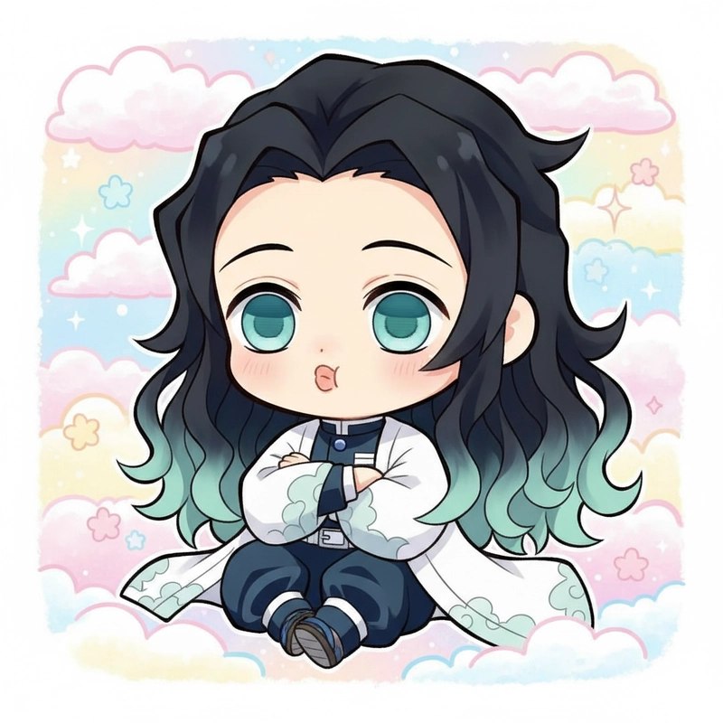 Muichiro vô tri chibi anime