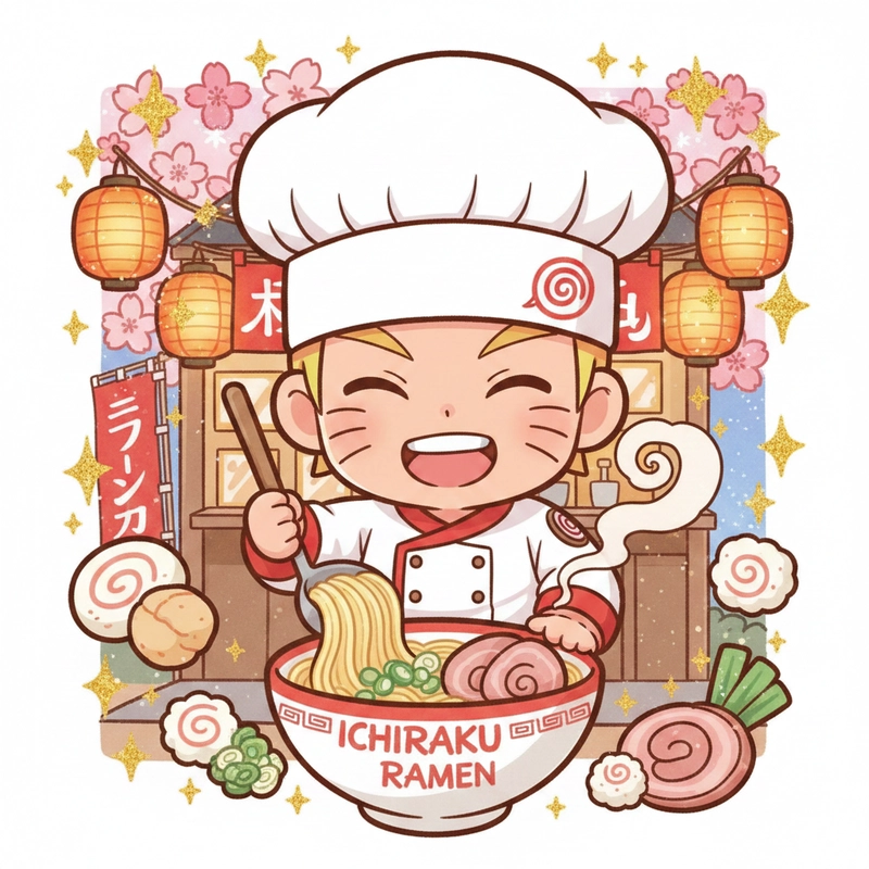 Naruto chibi cửu vĩ dễ thương