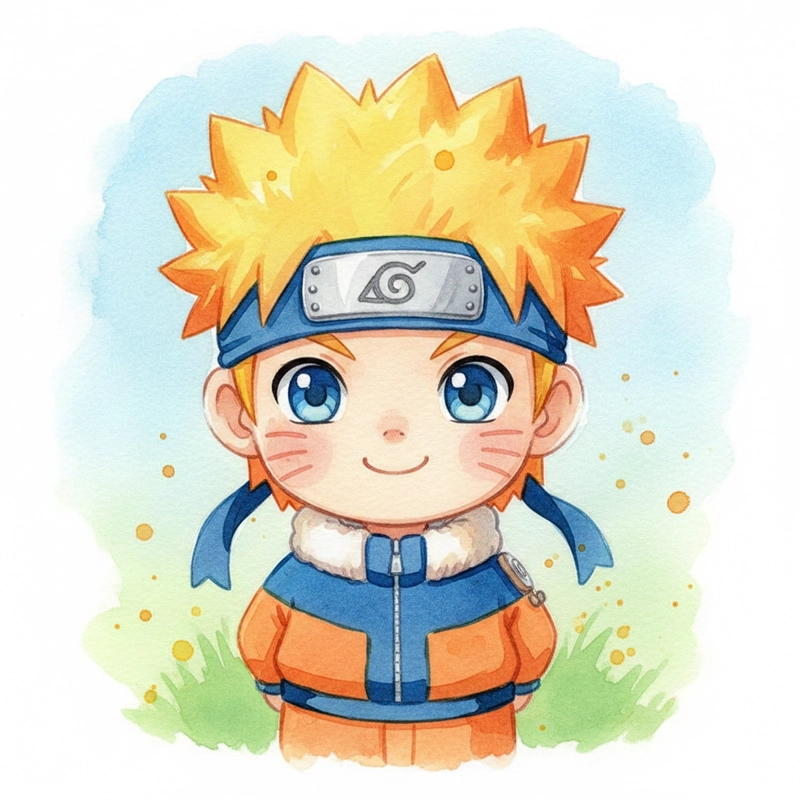 Naruto lục đạo chibi cute