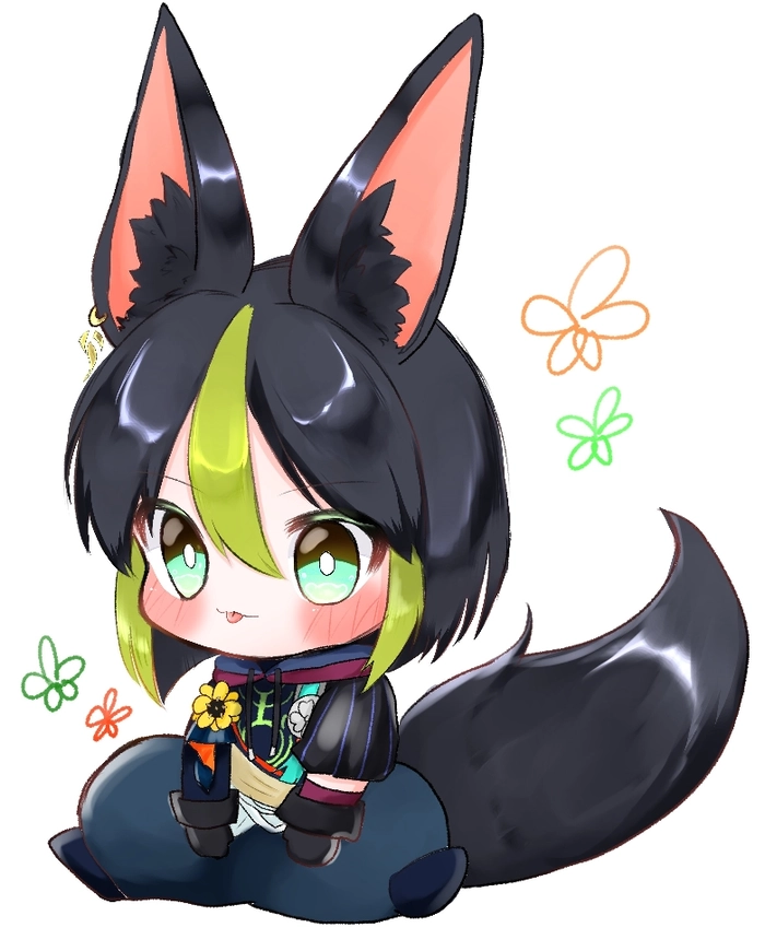 Tighnari Genshin biểu cảm đáng yêu