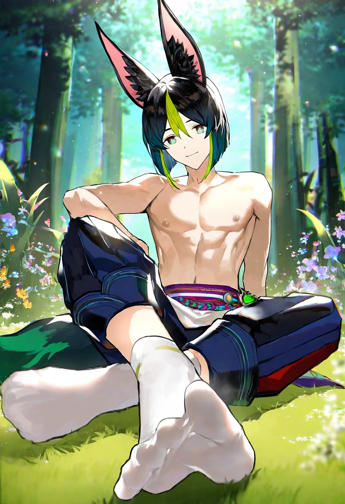 Tighnari Genshin cùng khu rừng Avidya