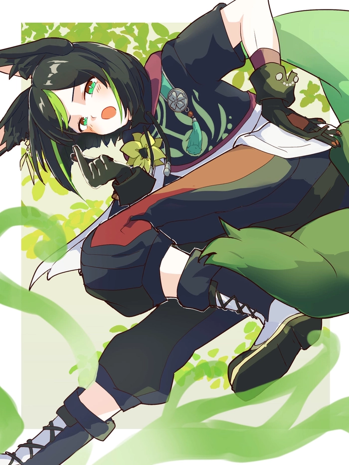 Tighnari Genshin phong cách học giả